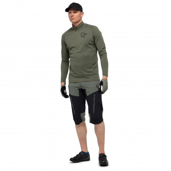 Norrøna - Fjørå Equaliser Long Sleeve Zip Top - Radtrikot