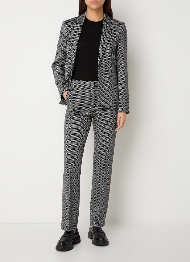 Gerry Weber blézer fedőzsebekkel és jacquard mintával
