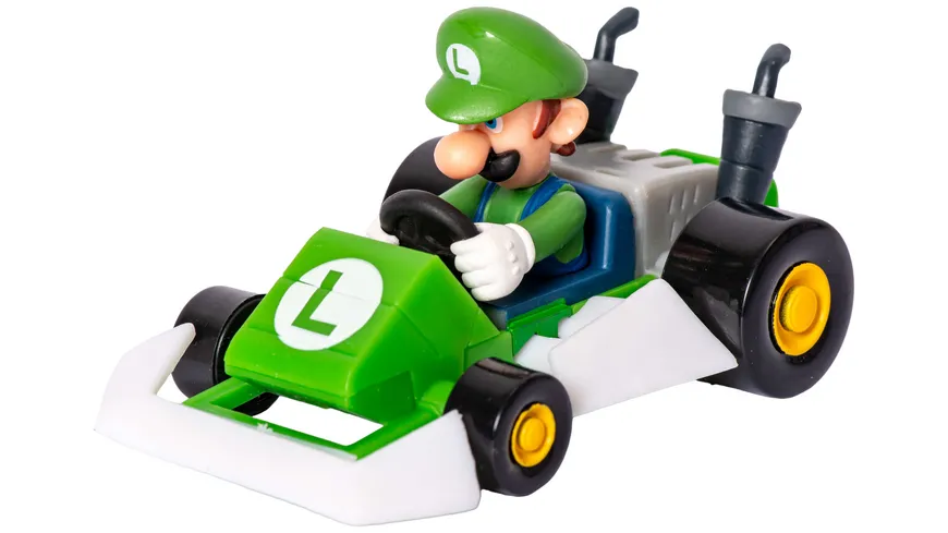 Super Mario - Racer Figur - Luigi