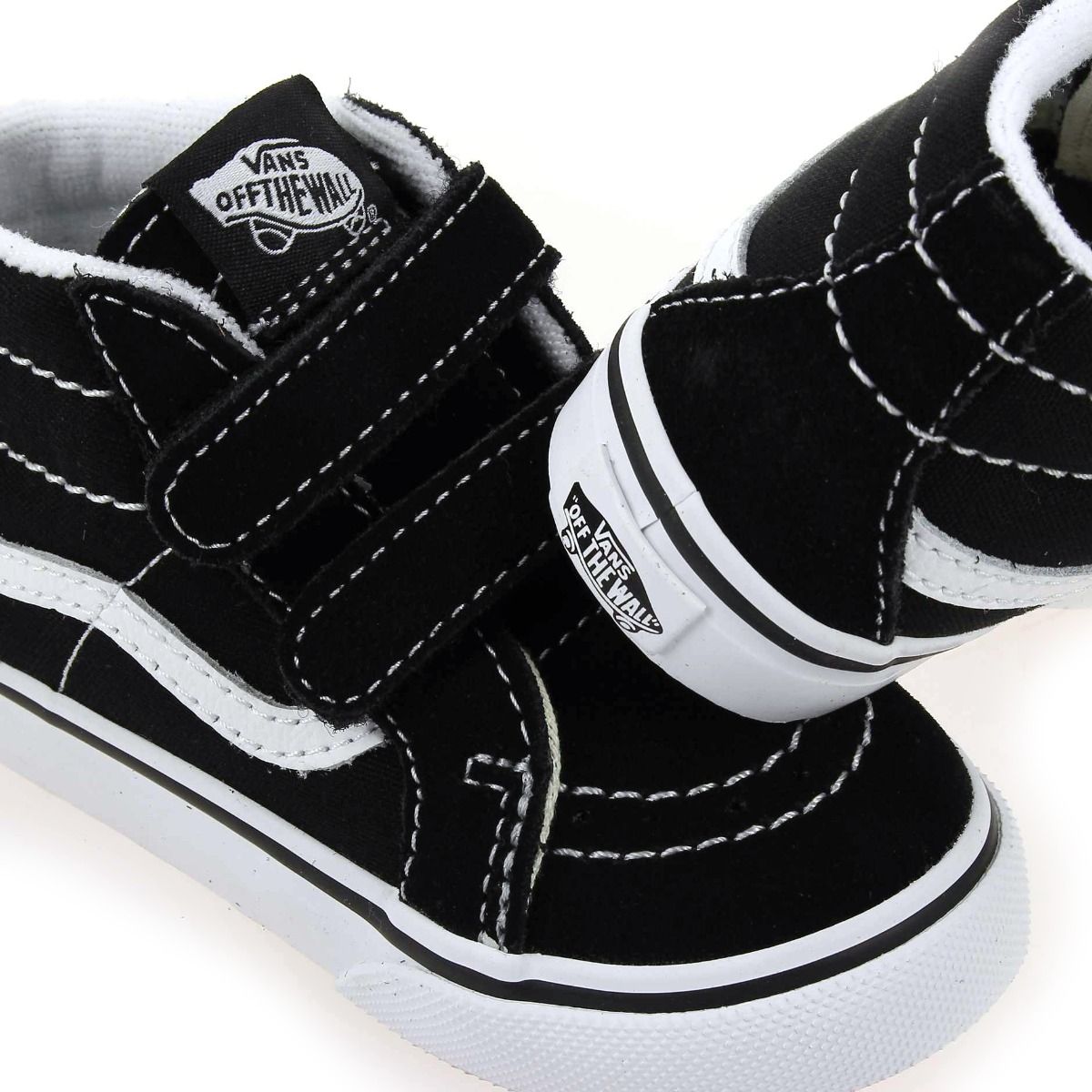 Vans  SK8-MID REISSUE BABY - Noir Blanc