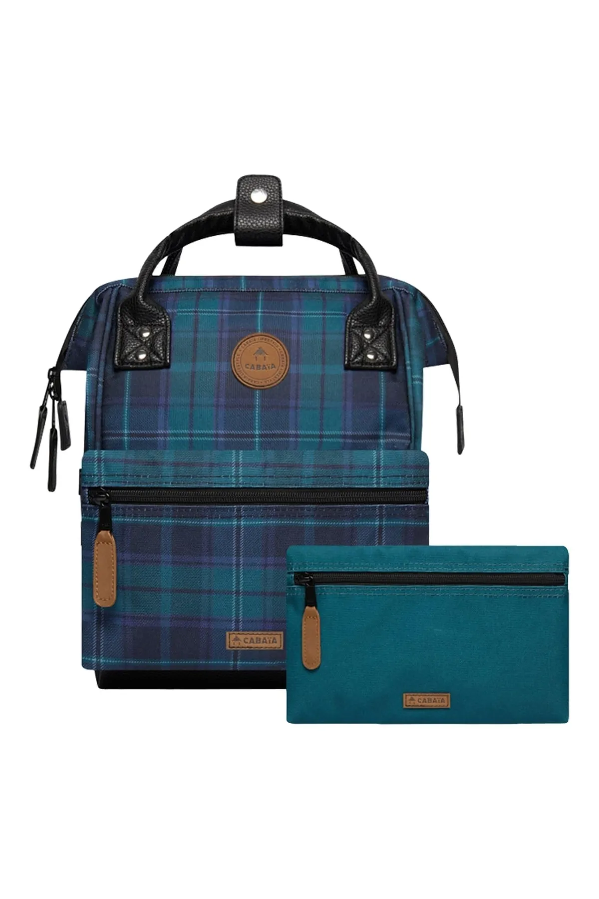 Cabaia  Rucksack - Grün - Pünktchen