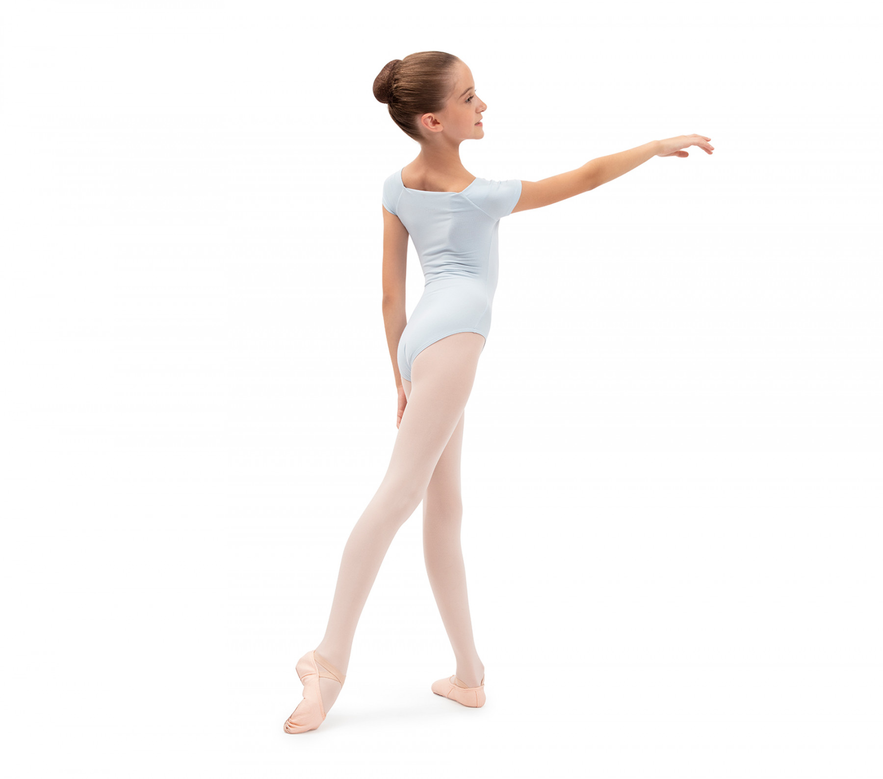 Short sleeve leotard