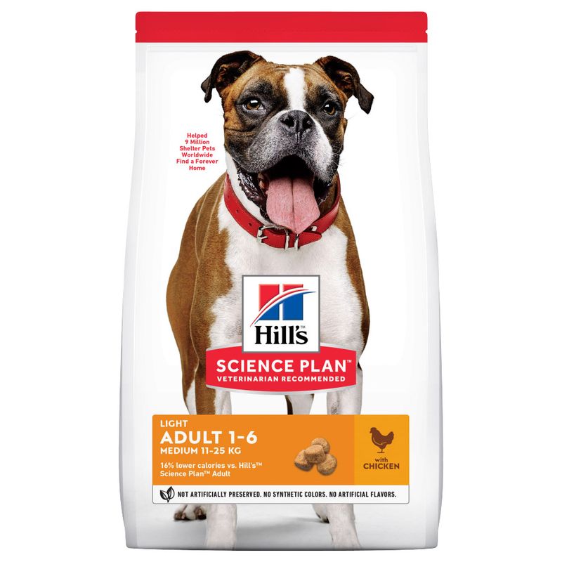 Hill's Science Plan Adult 1-6 Light Medium mit Huhn