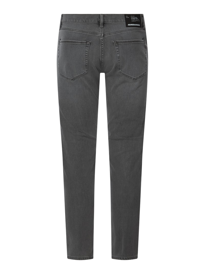 Extra Slim Fit Jeans mit Stretch-Anteil Modell 'Jaari' in mittelgrau