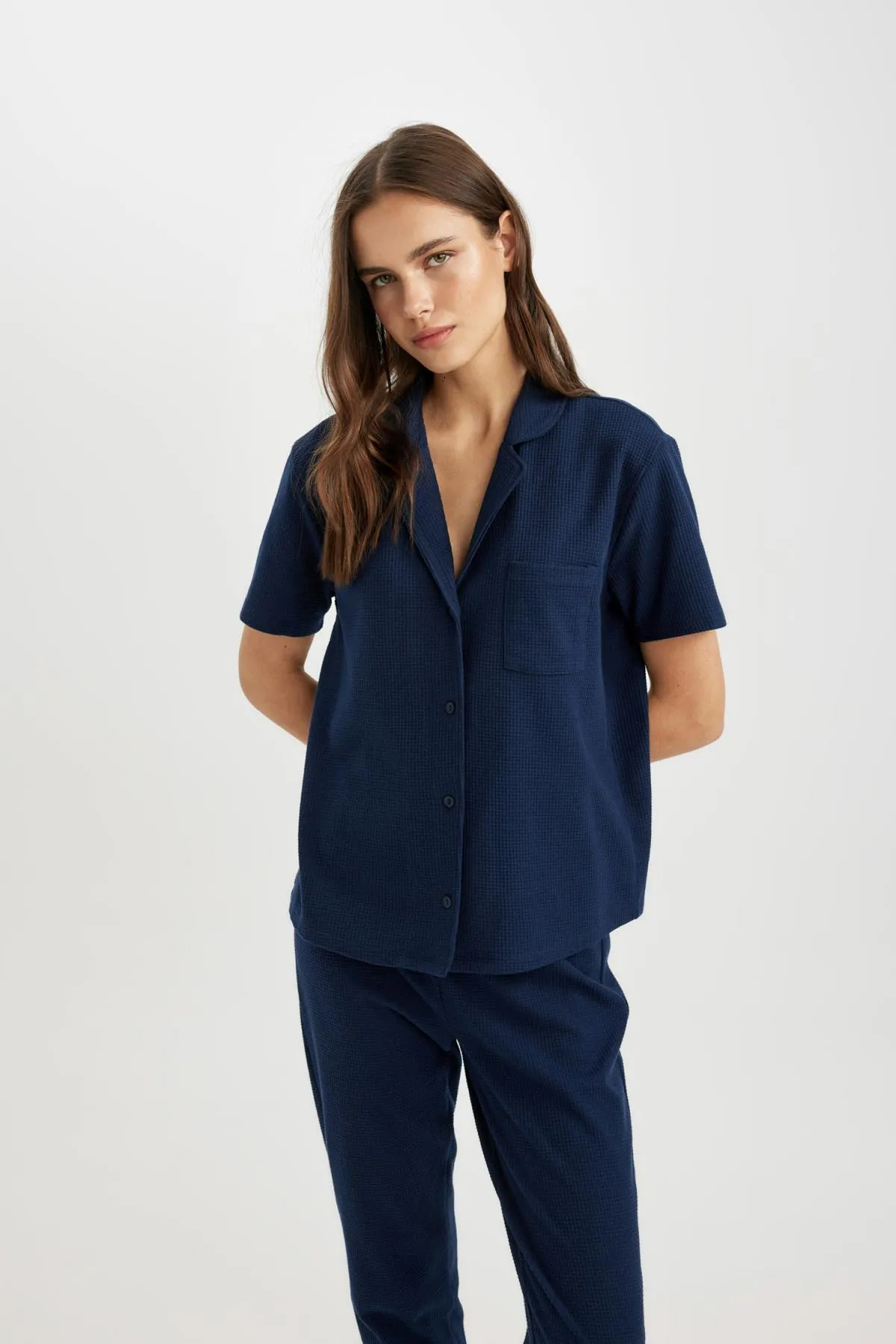 DeFacto  Be in Love Pyjamaoberteil mit kurzen Ärmeln - B6189ax24sp