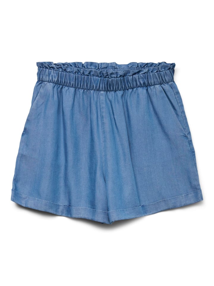 Vero Moda Shorts in Medium Blue Denim günstig kaufen