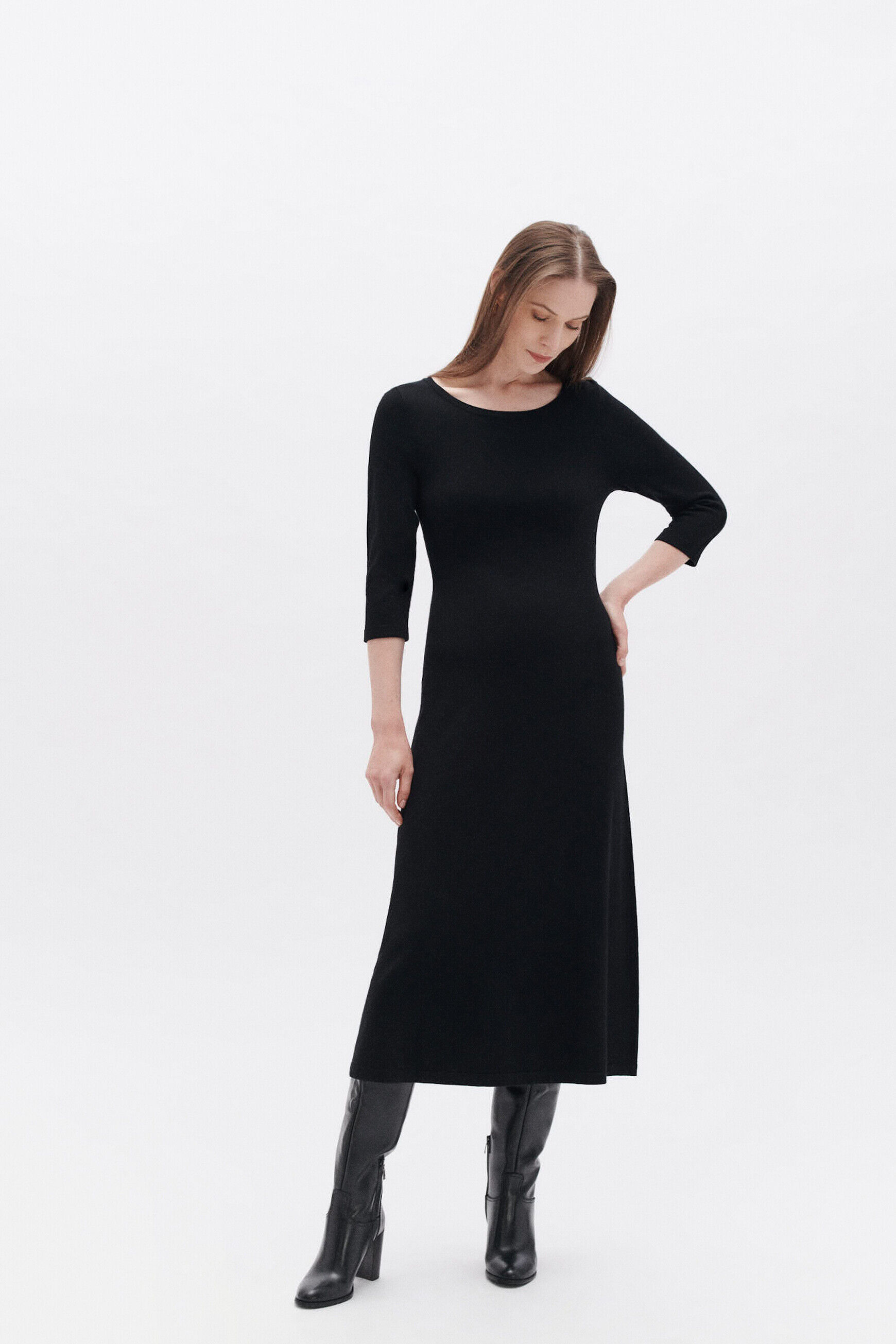Robe rabia noir femme
