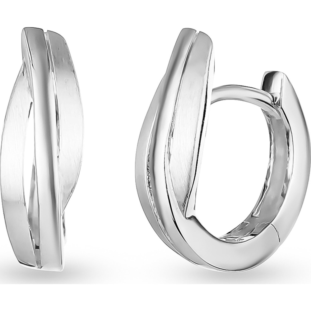 FAVS Créoles 925 Argent Boucles d'oreilles