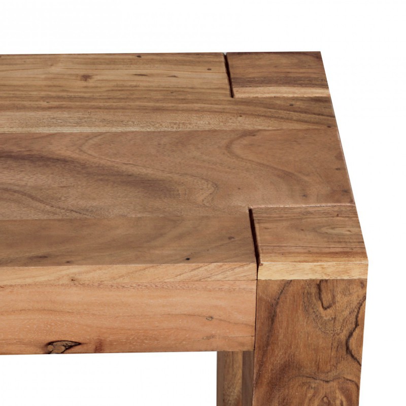 Wohnling Akazie Massivholz Esszimmer Sitzbank Bank 120 x 35 cm Holz