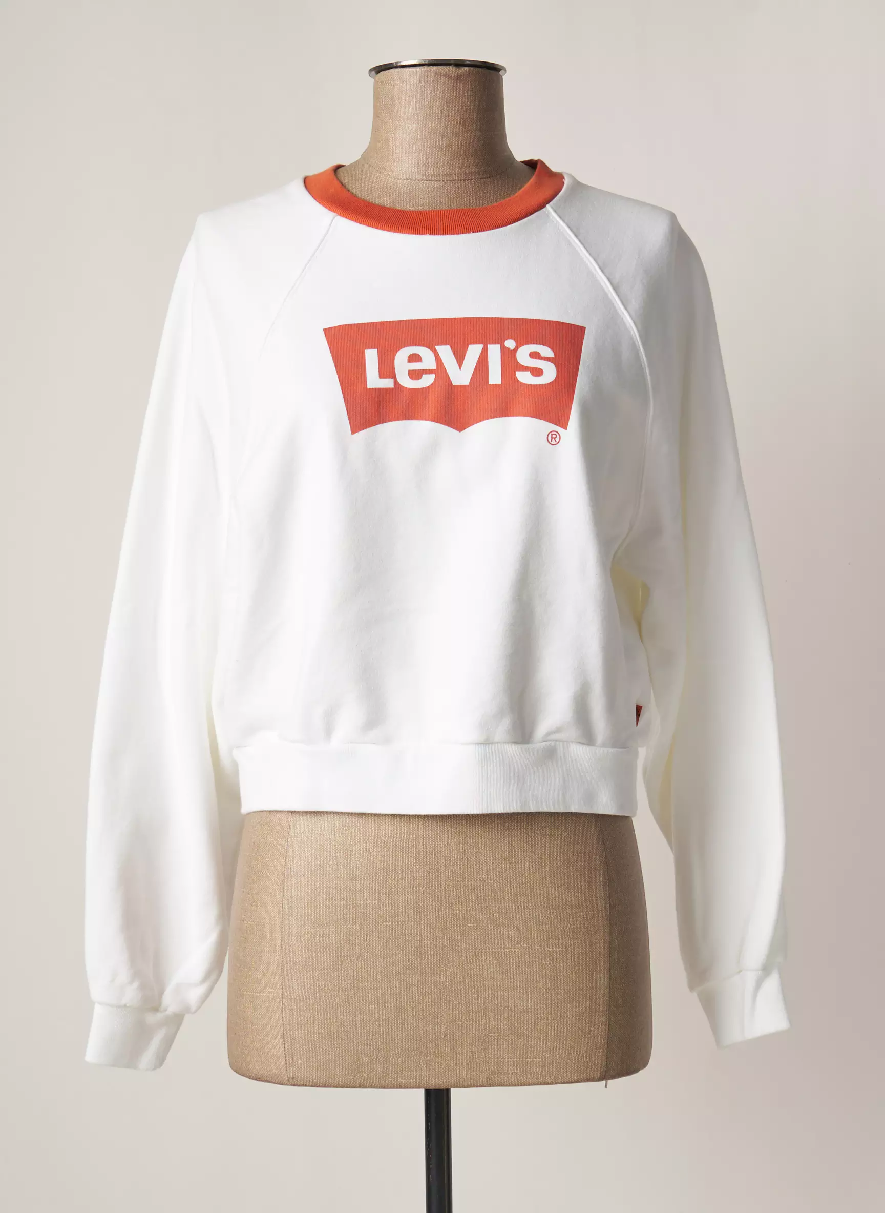 Levis Sweats Femme couleur blanc