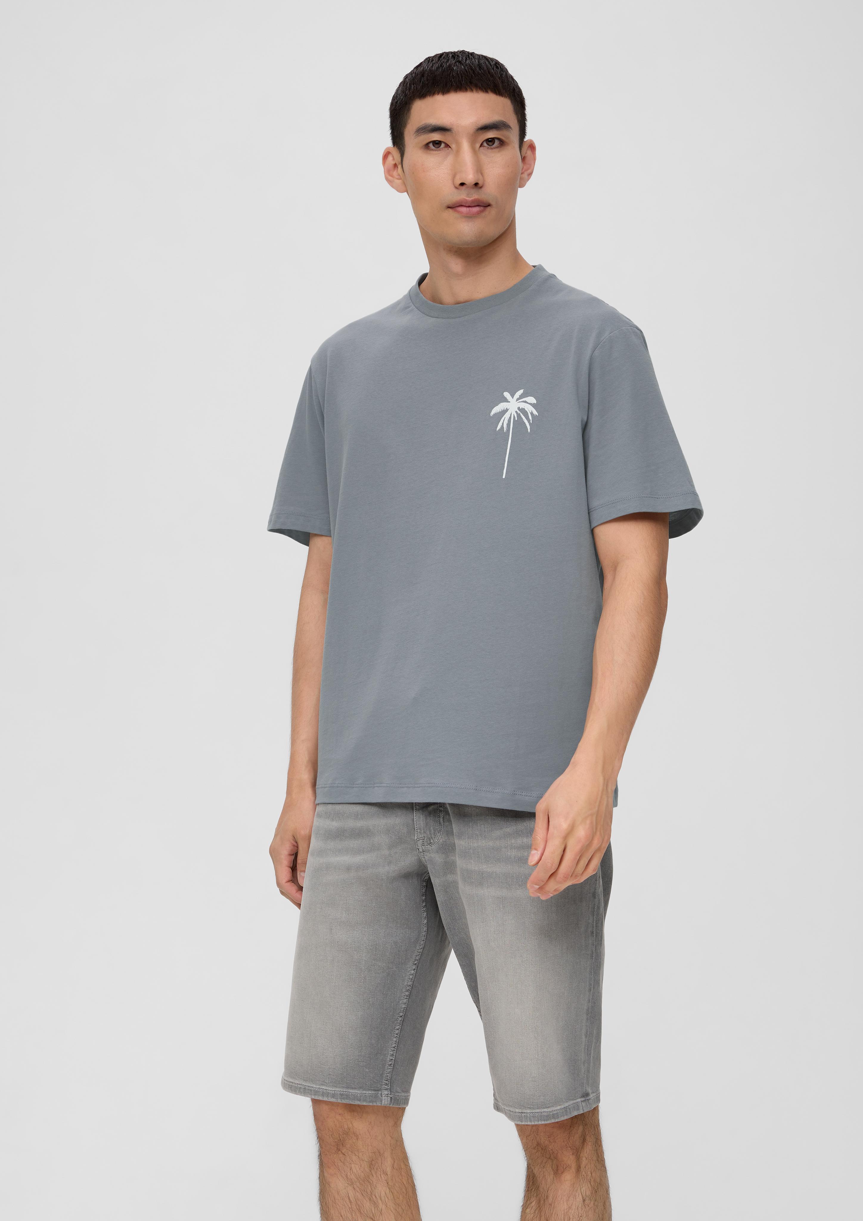 Baumwollshirt mit Rückenprint  2131521-95D2