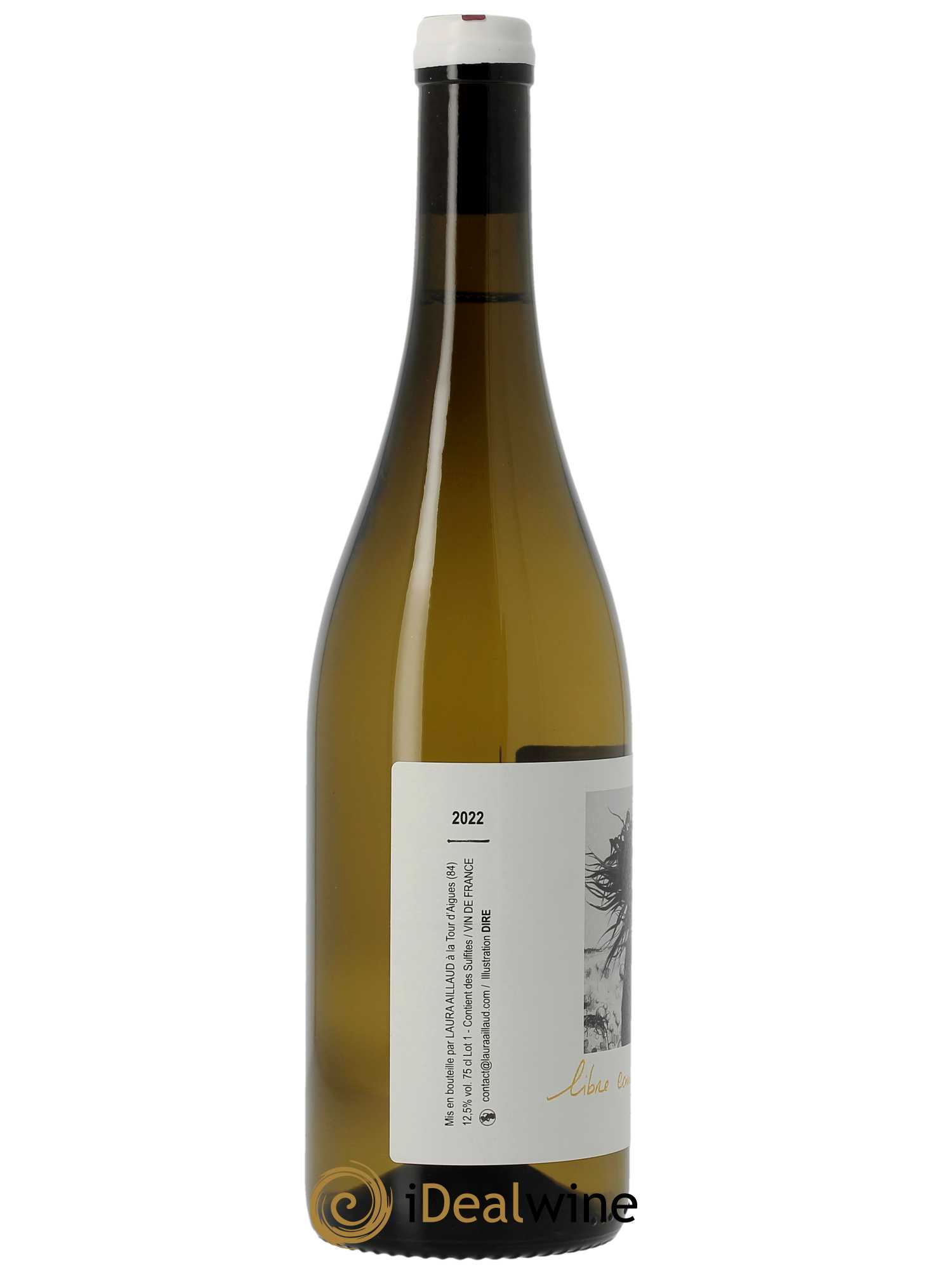 Vin de France Libre comme l'air Laura Aillaud  2022 - Lot de 1 Bouteille