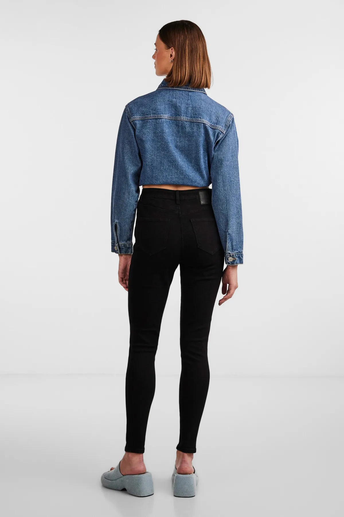 PIECES  Jeans - Schwarz - Skinny