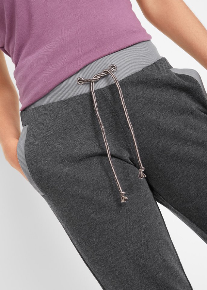 Jogginghose mit Kontrastbündchen