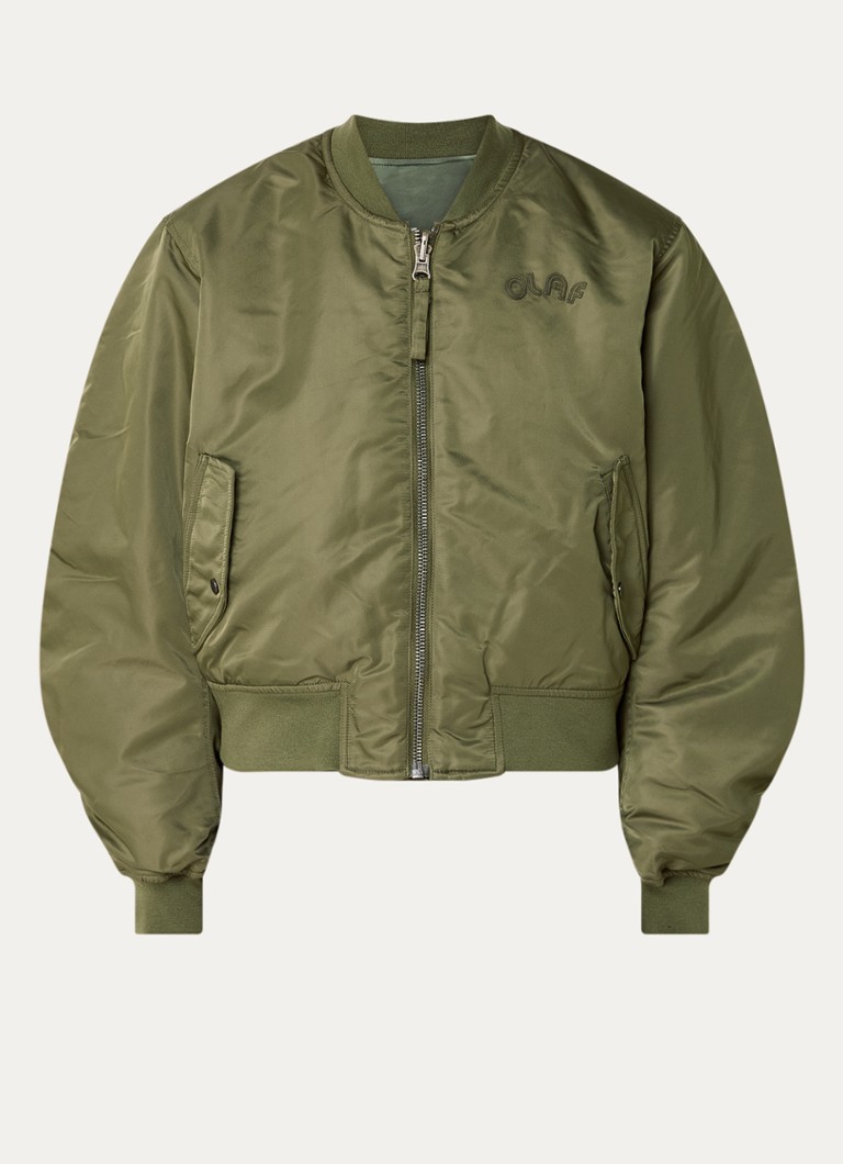 OLAF Reversible bomber jacket with flap pockets