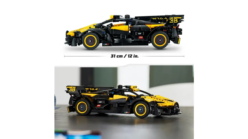 LEGO Technic 42151 Bugatti-Bolide, Auto-Modellbausatz und Spielzeug