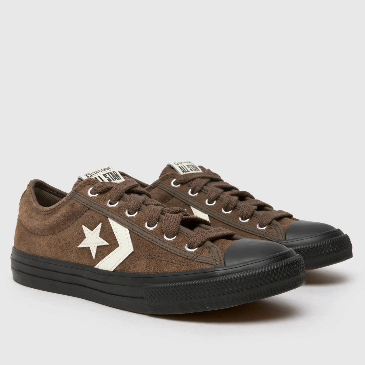Hnědé tenisky Converse Star Player 76 pro chlapce