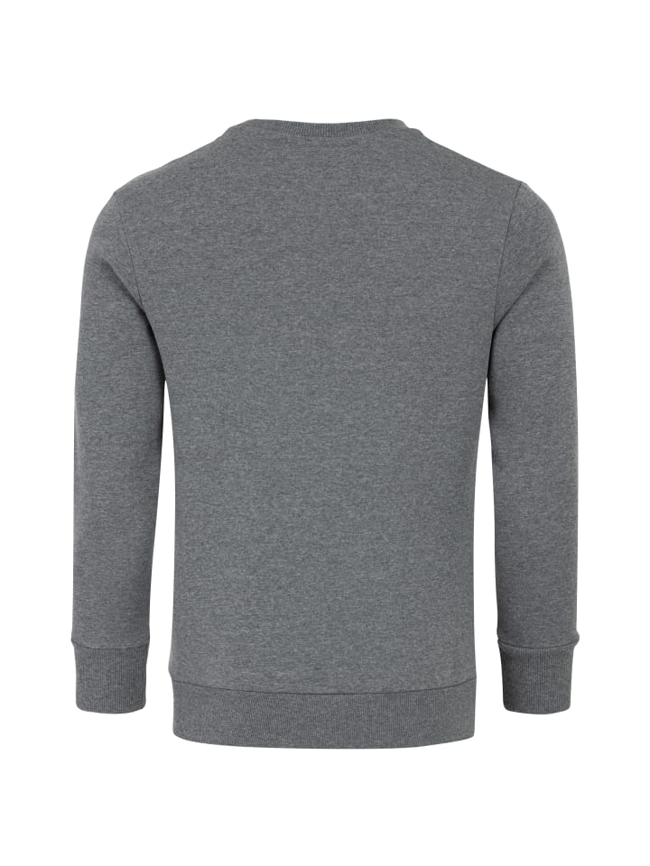 Amaci&Sons Sweatshirt mit Rundhalsausschnitt JACKSONVILLE in Dunkelgrau günstig kaufen