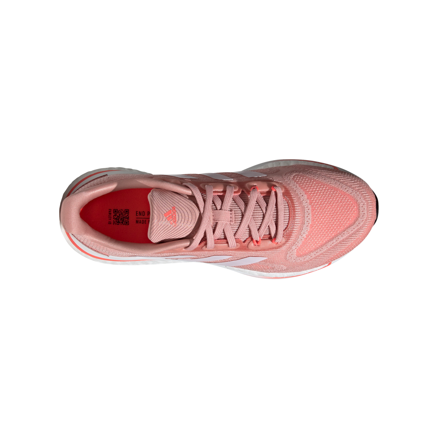 adidas Supernova+ Running Damen Rosa Weiss