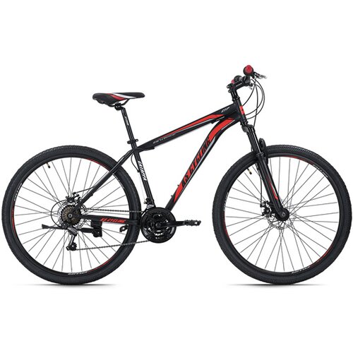 MTB-HARDTAIL MOUNTAINBIKE HARDTAIL 29 ZOLL CATAPPA SCHWARZ-ROT