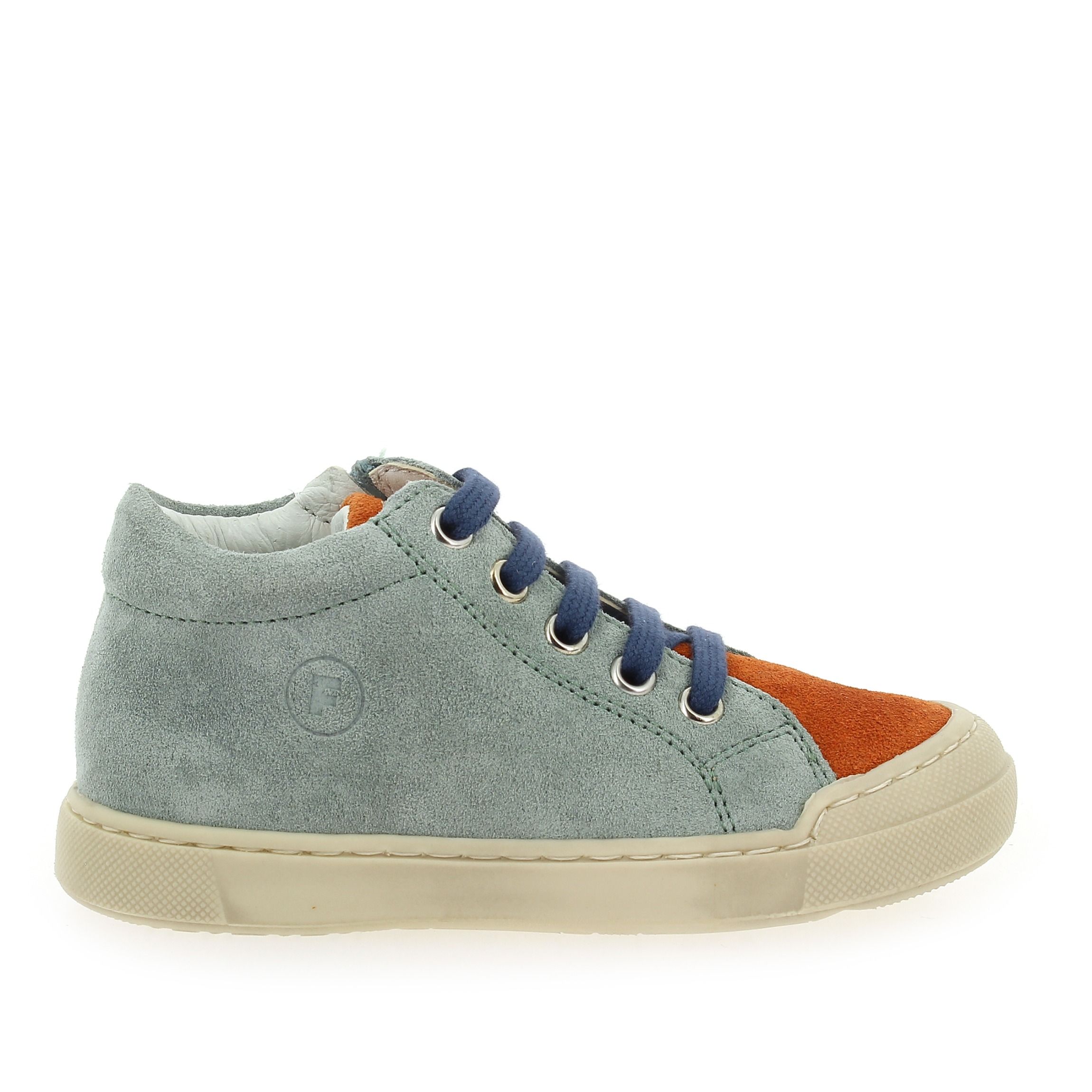Naturino  SNOPES ZIP SUEDE - Gris Rouille