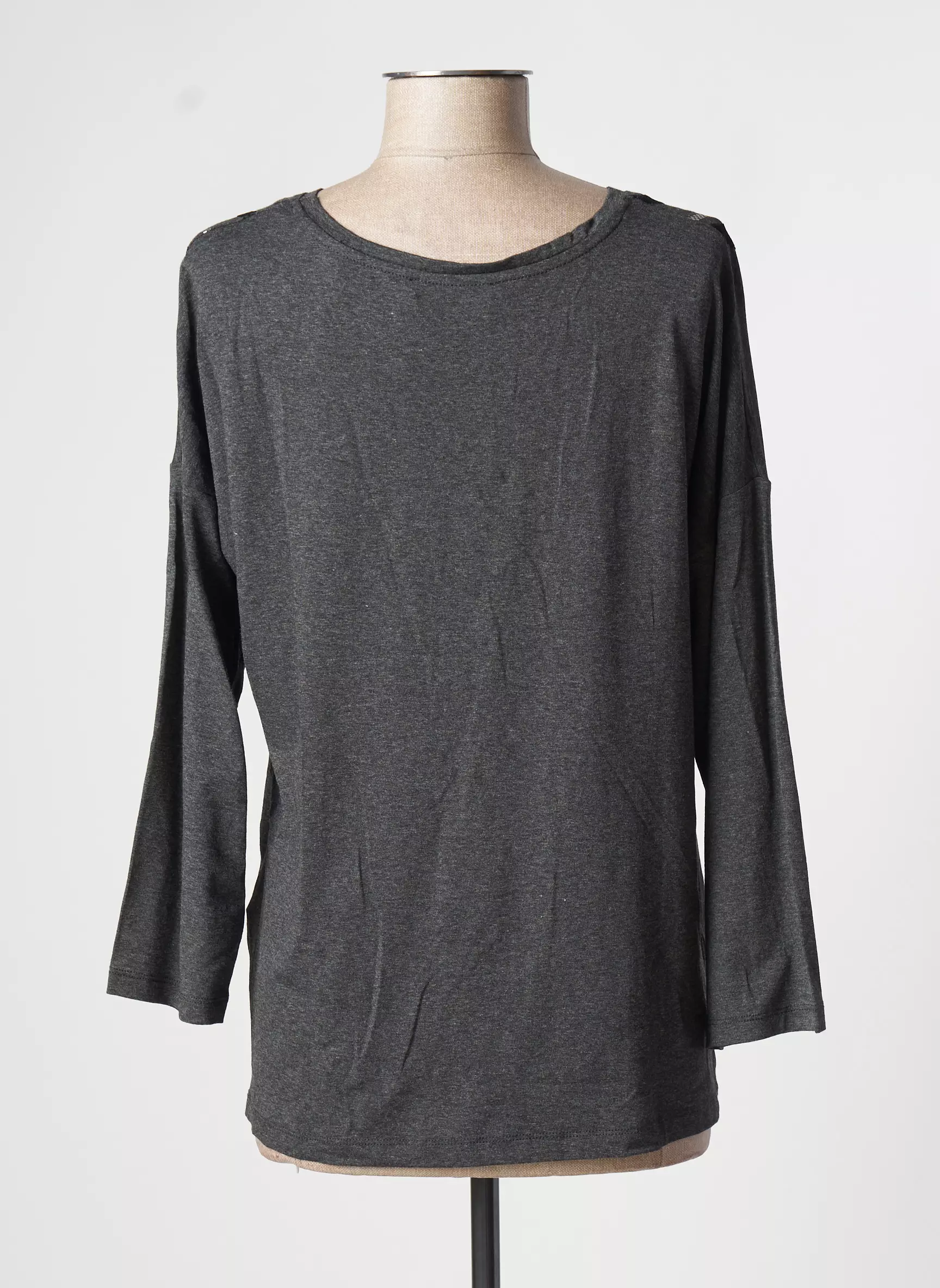 Christine Laure Tshirts Femme couleur gris
