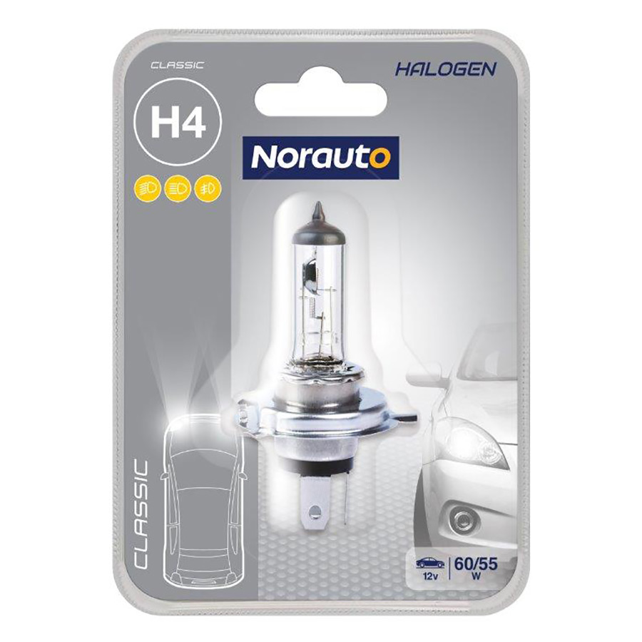 Norauto H4 Glühlampe, 1 Stück - ATU