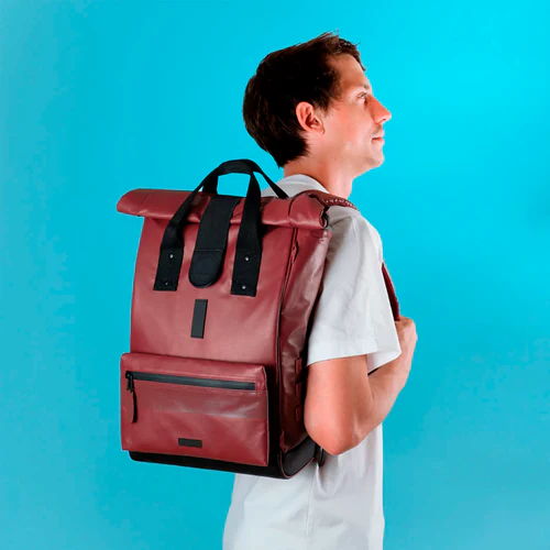 Explorer Medium Backpack Perth burgundy