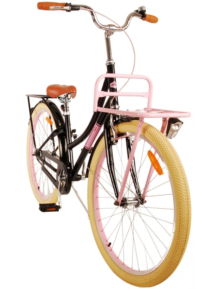 Volare Kinderfahrrad Excellent Fahrrad für Mädchen 26 Zoll Kinderrad Schwarz 9 Jahre günstig kaufen onesize