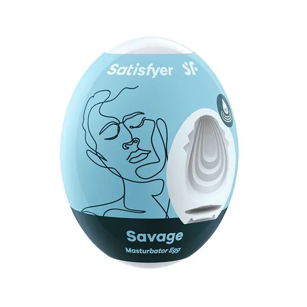 Satisfyer Masturbator Æg 3-delt Sæt Savage