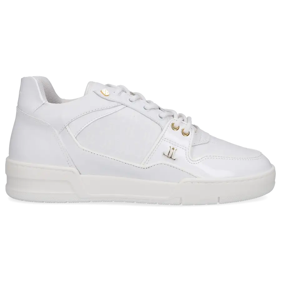 Leandro Lopes - Sneaker low JORDY V Kalbsleder - weiß