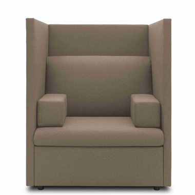 Pickup-Möbel Sofa Outdoor Gartensofa Einsitzer Sessel wetterfest Sylt, 1 Teile, wetterfest