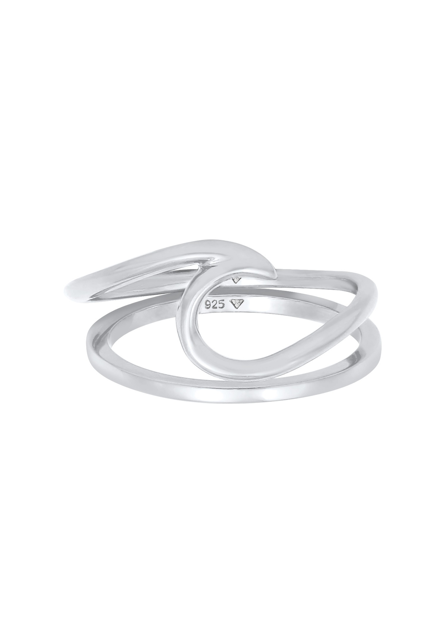 Ensemble de bijoux pour femmes Elli « Vague maritime basique » en argent sterling 925