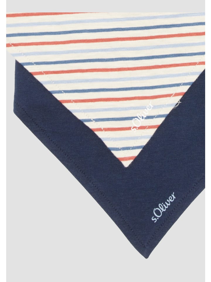 s.Oliver Tuch in Beige-blau-mehrfarbig günstig kaufen onesize