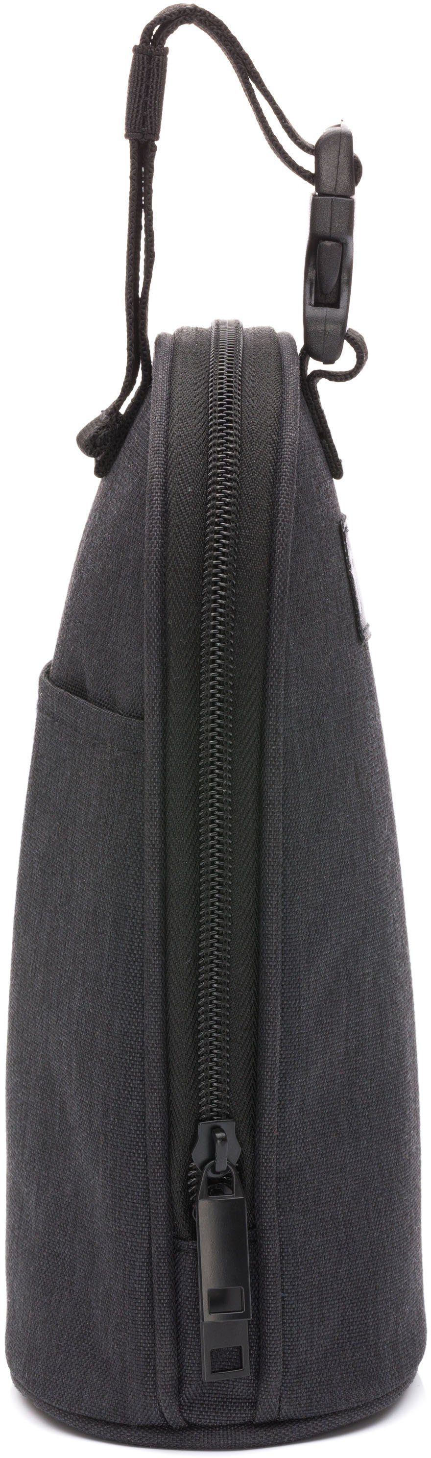 Fillikid Babyflaschenwärmer schwarz melange, mit USB Anschluss zum Erwärmen der Babyflasche