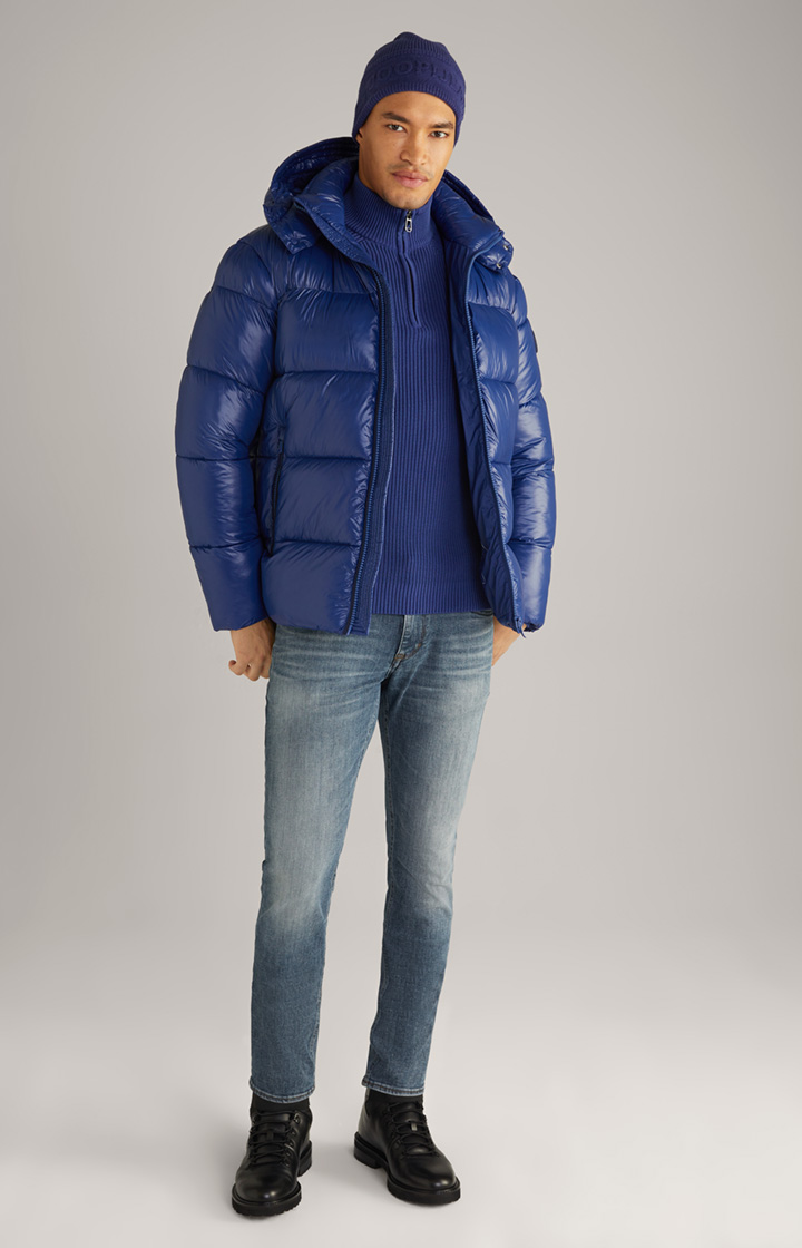 Baumwoll-Pullover Henricus in Blau