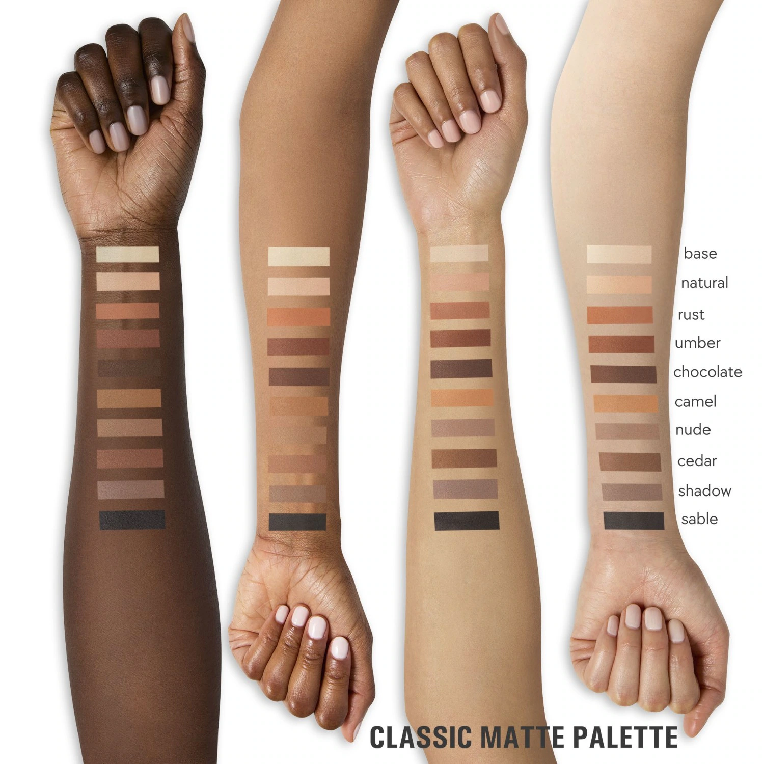 KYLIE COSMETICS Klasyczna paleta matowa