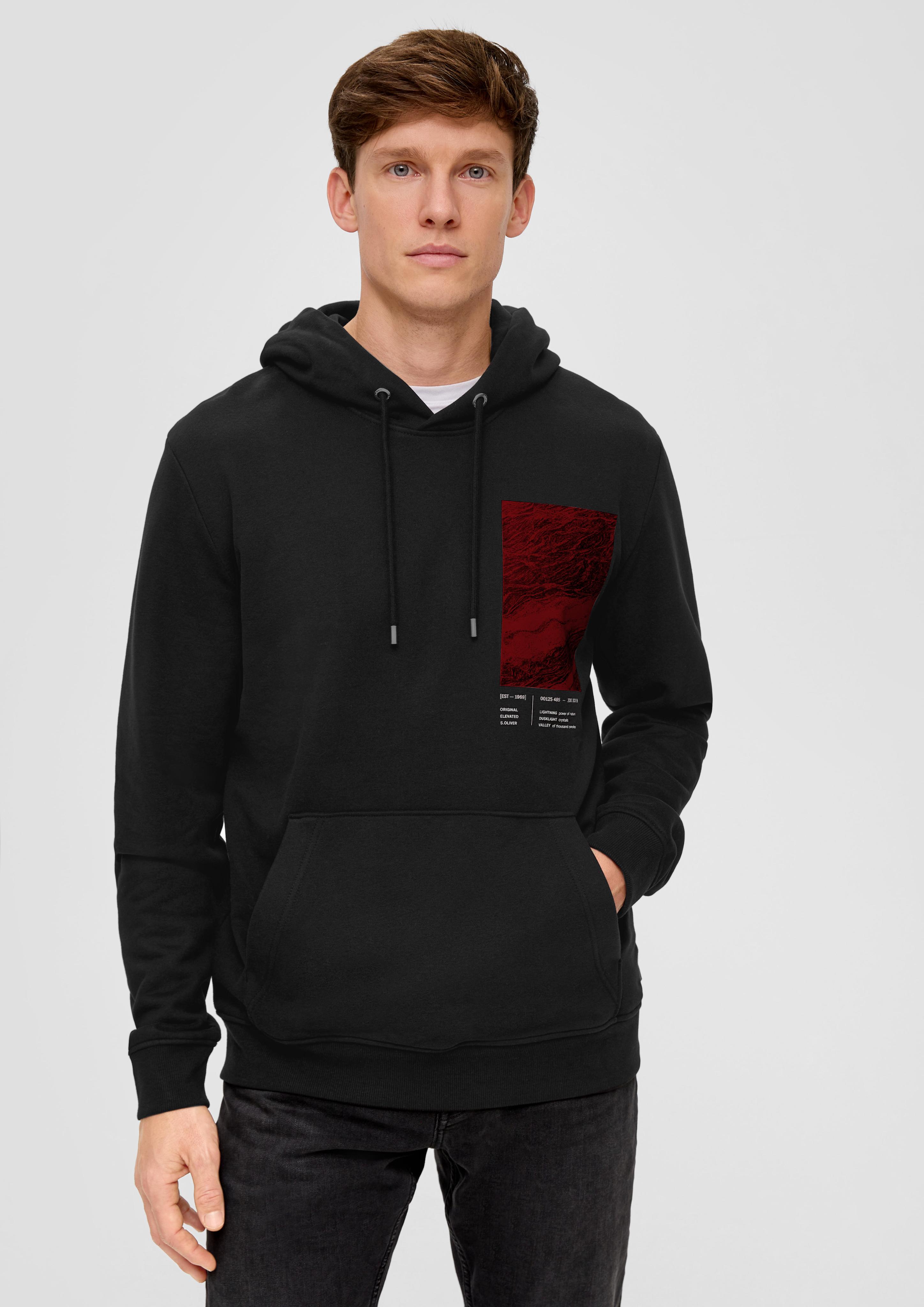 Kapuzen-Sweatshirt mit Frontprint  2138678-99D1