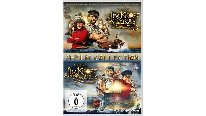Jim Knopf & Lukas der Lokomotivführer + Jim Knopf und die Wilde 13  [2 DVDs]
