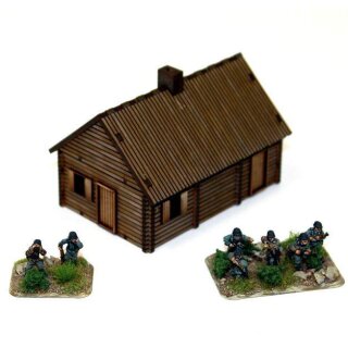 15mm Timber Log House