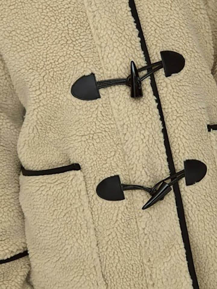 ONLY Fleecejacke in Beige günstig kaufen