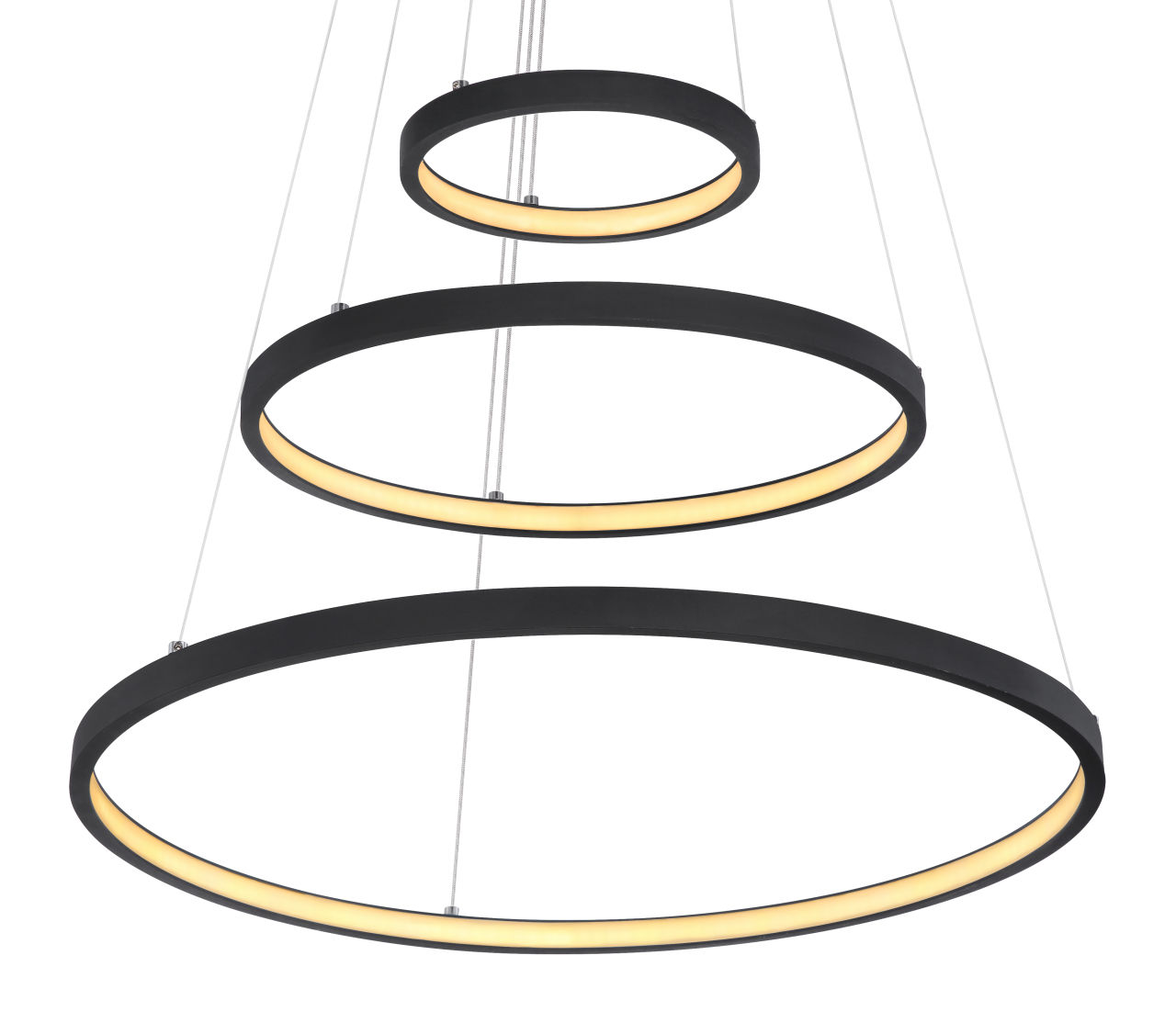 Globo Lighting - RALPH - Hängeleuchte Metall schwarz matt, LED