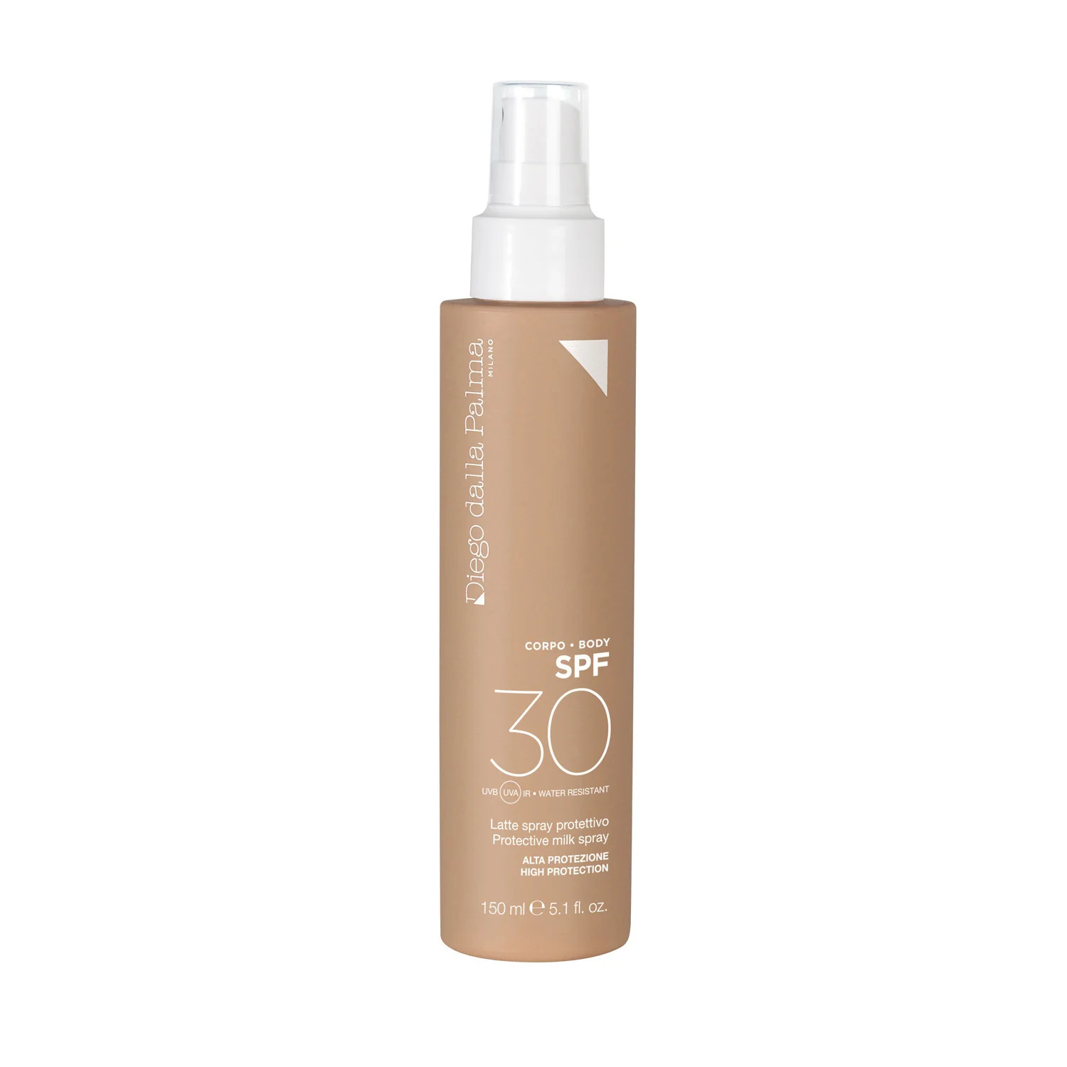Leche protectora solar en spray SPF30 - Leche corporal con protección solar de alta protección.
