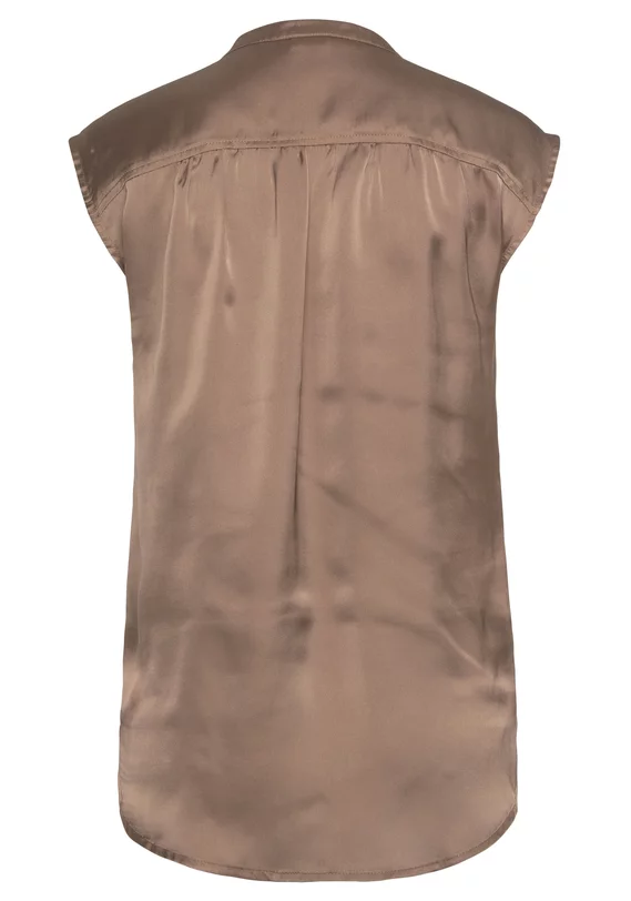 Satinbluse