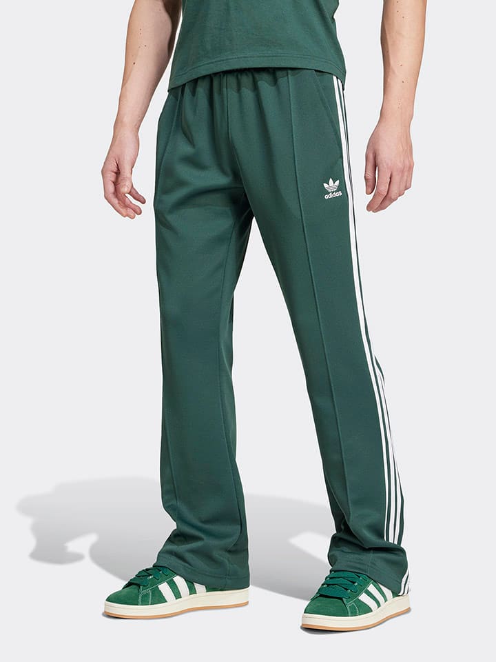 adidas Sweathose in Grün/ Weiß günstig kaufen