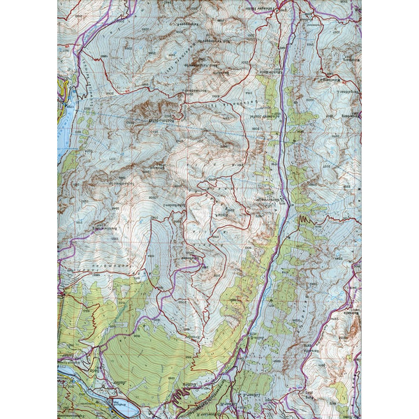 DAV Alpenvereinskarte 26 Silvrettagruppe 1 : 25 000 mit Wegmarkierungen und Skirouten - Wanderkarte