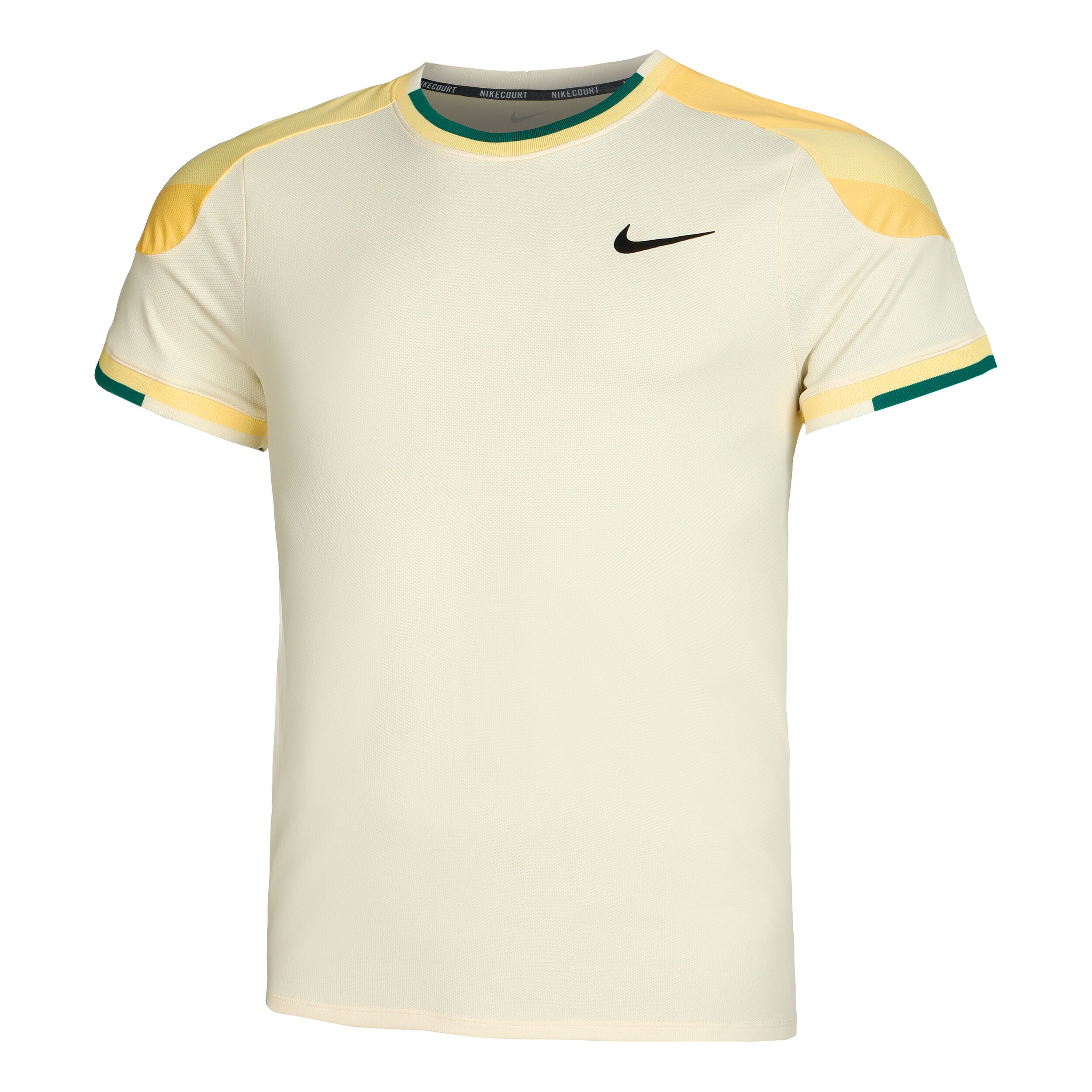 Court Dri-Fit Slam T-Shirt Herren - Creme, Mehrfarbig