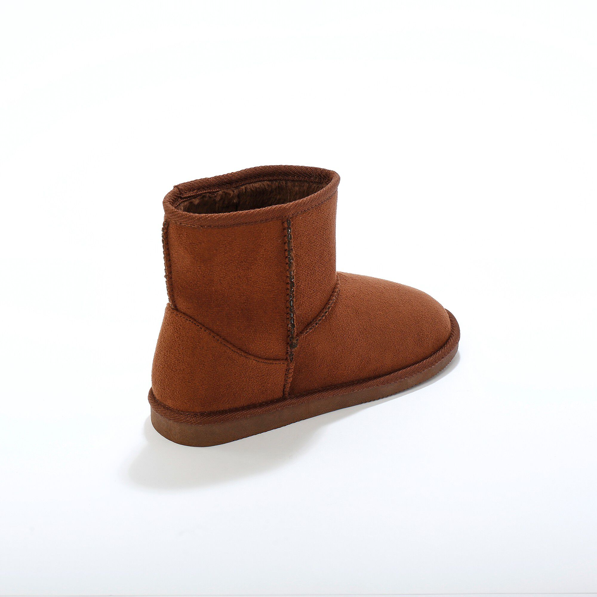 Bottes fourrées plates