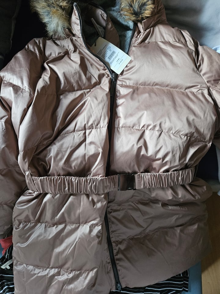 bellybutton Umstandswinterjacke in Hellbraun günstig kaufen 44