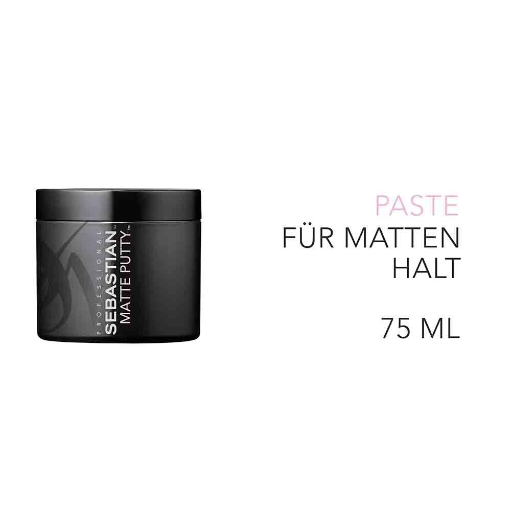 Sebastian Professional Wachse und Gels Matte Putty Haarpaste